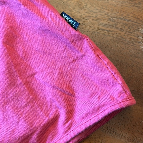 Versace Women's Pink T-shirt - Picture 5 of 11